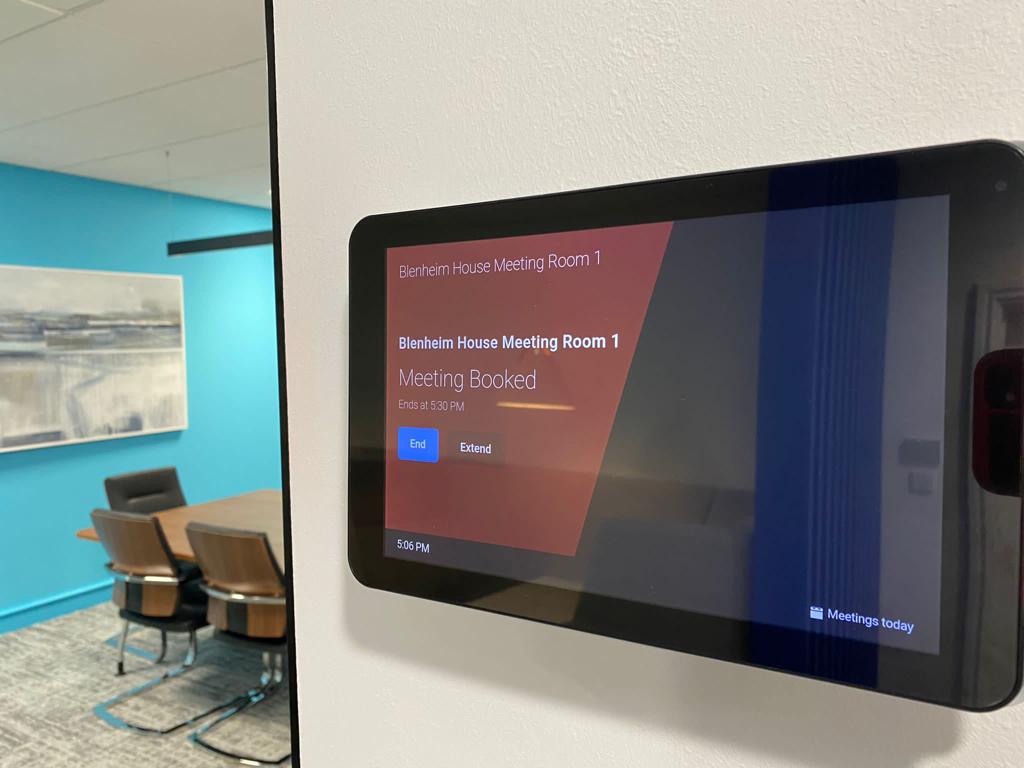 Touch Screen Meeting Room System